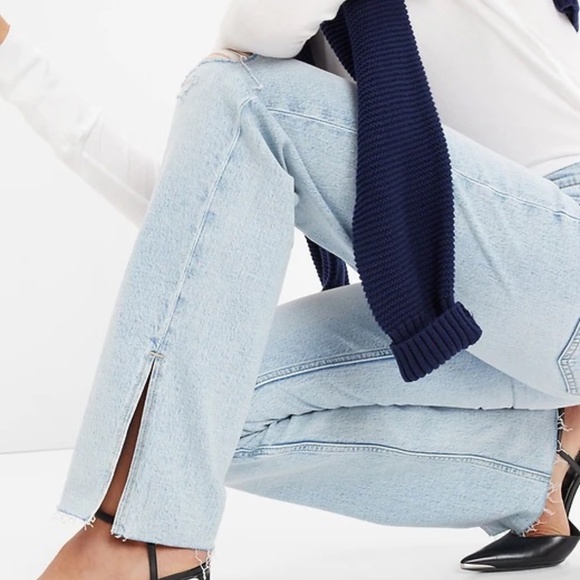 GAP Mid Rise Organic Cotton '90s Loose Jeans with Washwell Size 12 R - Picture 3 of 15